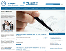 Tablet Screenshot of coepaestudios.com
